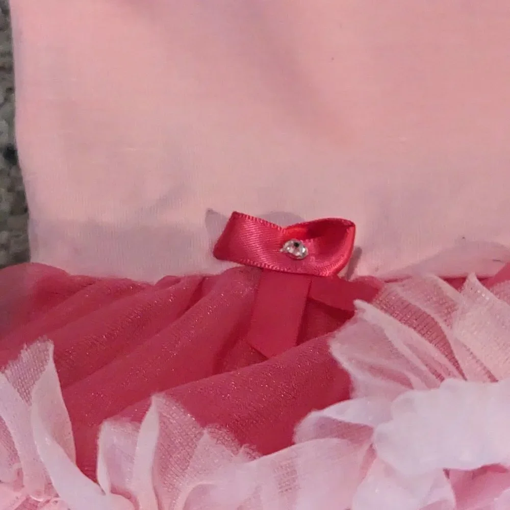 Baby Girls Pink Superman Halloween Costume Tutu Dress 12-18M NEW